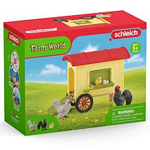 Schleich Farm World: Mobile Chicken Coop - 12pc Playset