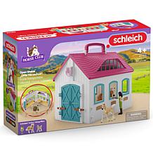 Schleich Horse Club Open Stable Litte Horseshoe 60pc Playset