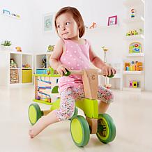 Scoot Around Ride-On Wood Balance Bike in Bright Green