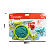 Sea Creatures Fishing Set with Net and Detachable Fishing Pole Handle