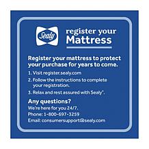 Sealy 12" Medium Feel Hybrid Mattress - Queen