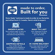 Sealy 13.5" Hotel Collection Euro Pillow Top Cal King Mattress