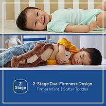 Sealy Posture Haven 2-Stage Toddler and Baby Crib Mattress