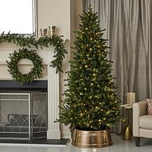 Seasonal LLC Palmetto Pine 24" Lit Green Wreath with Remote Control