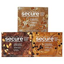 Secure Complete Meal Replacement Bars - 18-count