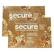 Secure Complete Meal Replacement Bars - 24-count