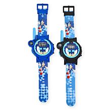 SEGA Sonic The Hedgehog Unisex Child LCD Walkie-Talkie Set - Blue