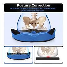 Serenesitz Orthopedic Memory Foam Seat Cushion