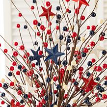 Set of 2 28" Patriotic Berry Picks