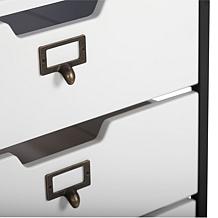 Sew Ready Mobile 3-Drawer Organizer Cart with Drawers