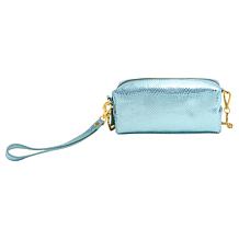 Sharif Legacy 100% Leather Caviar Snake Pouchetta