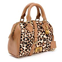 Sharif Legacy Haircalf Leather Bowler Satchel