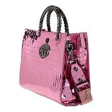 Sharif Legacy Jewel of the Nile Crocodile Leather Tote