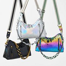 Sharif Legacy Milano Leather Satchel with Two Shoulder Straps