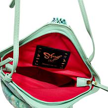 Sharif Legacy Museum Piece Tooled Leather Dumpling Bag