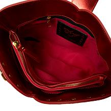 Sharif Legacy Museum Puzzle Piece Haircalf Leather Crossbody Bag