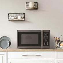 Sharp 1.4-cu. ft. 1100W Black/Stainless Countertop Microwave