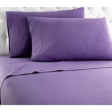 Micro Flannel 4-Piece Fun In The Snow Geometric Queen Sheet Set MFNSSQNFIS - The