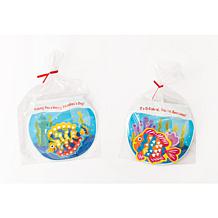 Shiny Fish and Fishbowl Valentine Cards