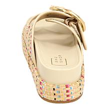 SHUSHOP® Lori Footbed Flatform Sandal