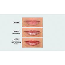 Signature Club A Pink and Bronze Holographic Lip Puffer 2-piece Set