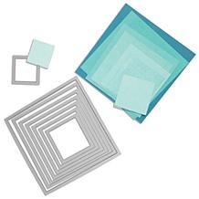 Sizzix Framelits Die Set 8-piece - Squares