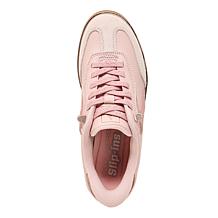 Skechers Slip-ins Hotshot Duraleather & Suede Overlay Metallic Snea...