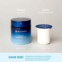 SKINN Age Reset Night Cream and Refill