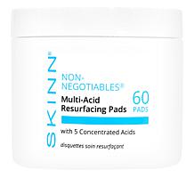 Skinn® Cosmetics Non-Negotiables Multi-Acid Resurfacing Pads