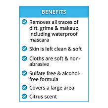 Skinn® Cosmetics Olive & Enzyme Cleansing Cloths