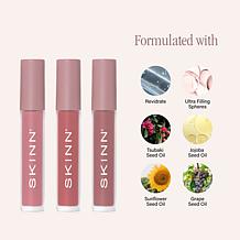 SKINN Cosmetics Scientific Color Liquid Velvet Lipstick Soft Rose AS
