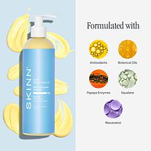 SKINN Non-Negotiables AM & PM Cleansers with Makeup Remover Cloth - AS