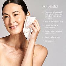 SKINN Non-Negotiables Olive and Enzyme Makeup Removing Cloths 3-pack
