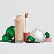 SKINN Scientific Color Cool Beige Primer and Foundation Set AS