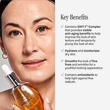 SKINN Supersize Luminous Facial Oil and Reusable Gold Eye Patches 