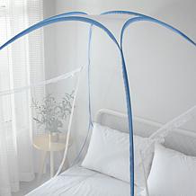 Sleep Time Cold Air Blocking Insect Protection Pop Up Bed Tent, Queen