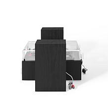 Sloane Record Player With Speakers - Black