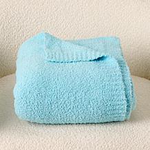 Snuggle Sac Cozy XL 50x70 Feather Yarn Knit Throw