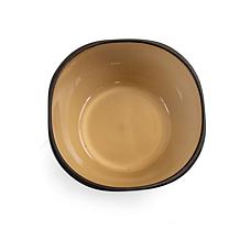 Soho Lounge 16pc Dinnerware, Taupe Square Shape Service for 4