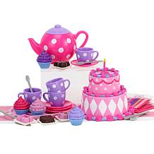 Sophia's by Teamson Kids Small Pink Tea Party Set for 18" Dolls