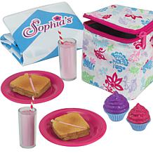Sophia's by Teamson Pink Picnic Lunch Set for 18" Dolls