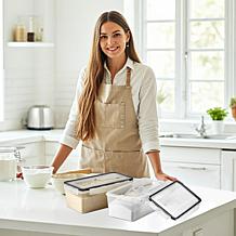 Sorbus 3-pk. Airtight Food Storage Containers