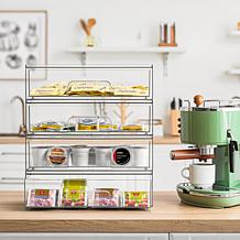 Sorbus 4-Pack of Storage Containers with Pull-Out Drawers