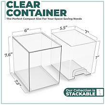 Sorbus 4-pack Storage Containers with Pull-Out Drawers