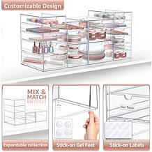 Sorbus 4-pk Makeup Organizer With 18 Drawers