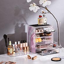 Sorbus Cosmetic Makeup and Jewelry Storage Case Display
