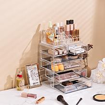 Sorbus Makeup and Jewelry Storage Case w/Top Tray (4 Lg/2 Sm Drawers)