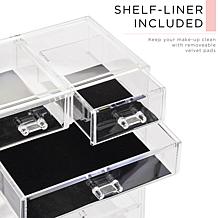 Sorbus Makeup/Jewelry Storage Case w/ 6 Drawers (4 Lg / 2 Sm Drawers)