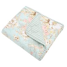 South Street Loft Reversible Quilted Throw Set of 2 with Tote Bag