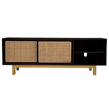 Southern Enterprises Bella Sliding Door Media Stand